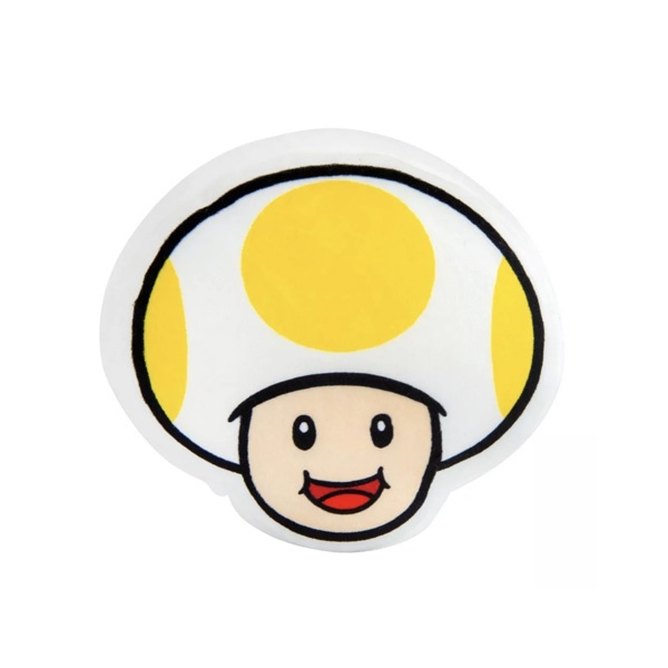 Mocchi-Mocchi Super Mario Yellow Toad Junior Plush