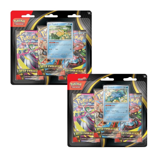 Pokemon TCG: Mega Evolution 01 3-Pack Blister