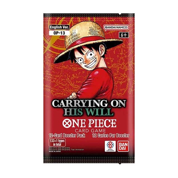 One Piece Card Game: Carrying on his Will Booster Pack (OP-13)