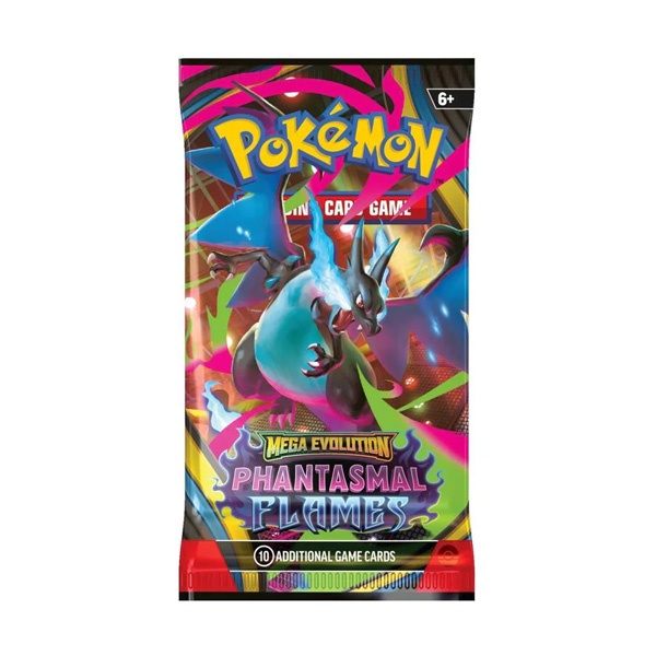 Pokemon TCG: Mega Evolution Phantasmal Flames Booster Pack