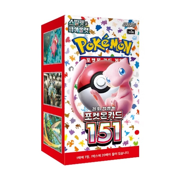 Pokemon TCG: 151 Booster Box Korean
