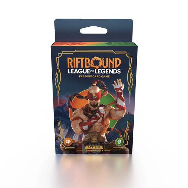 Riftbound: League Of Legends - Set 1: Origins Deck - Lee Sin