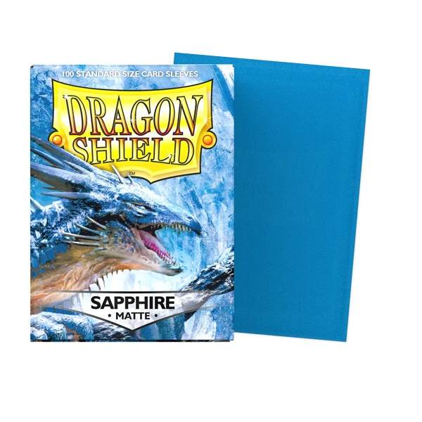 Dragon Shield Sapphire - Matte Sleeves